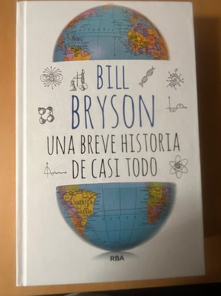 Libro “una breve historia de casi todo”