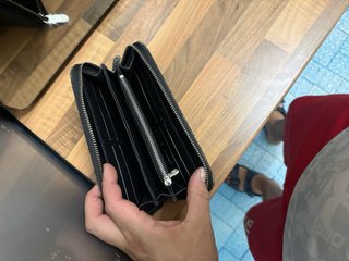 Cartera Louis Vuitton Negra Como Nueva