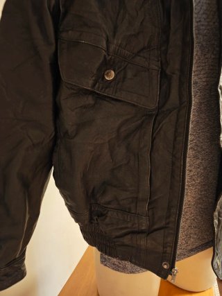 Giubbotto Vera Pelle Uomo Vintage L