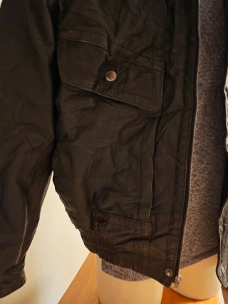 Giubbotto Vera Pelle Uomo Vintage L