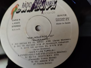 Vinilo Malagueños III R&B Soul