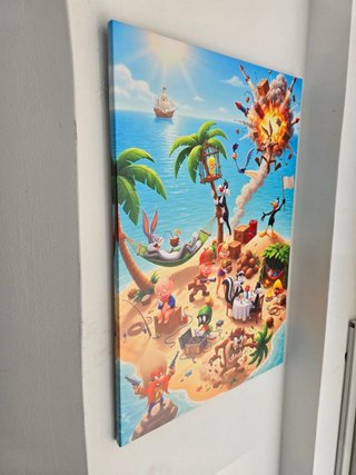 Quadro Looney Tunes 40x60 Cm