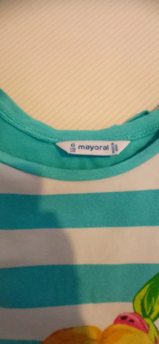 Vestido veraniego niña Mayoral 6 Años