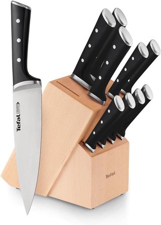 Tefal Ice Force  Bloque de 10 cuchillos A ESTRENAR