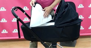 Capazo Cybex Priam Negro + Adaptadores