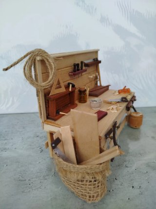 Miniatura Taller Carpintero Belén