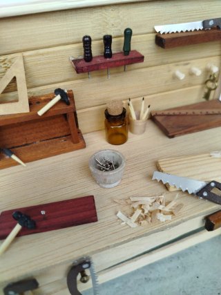 Miniatura Taller Carpintero Belén