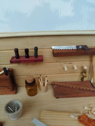 Miniatura Taller Carpintero Belén