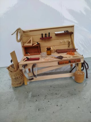 Miniatura Taller Carpintero Belén