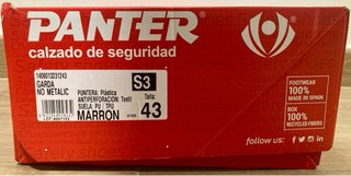 Zapato de seguridad Panter Garda S3