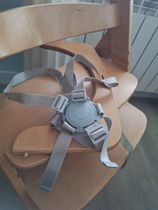 Silla evolutiva/trona Hauck madera