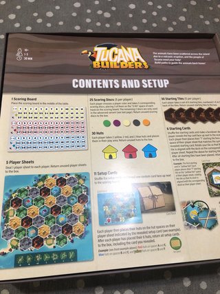 Tucana Builders Juego de Mesa multilingüe.
