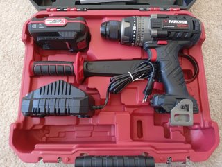 Pack aparafusadora Parkside 20v performance - novo