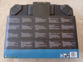 Pack aparafusadora Parkside 20v performance - novo