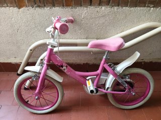Bicicleta infantil rosa