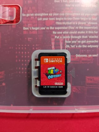 Super Mario Odyssey Nintendo Switch #A3043