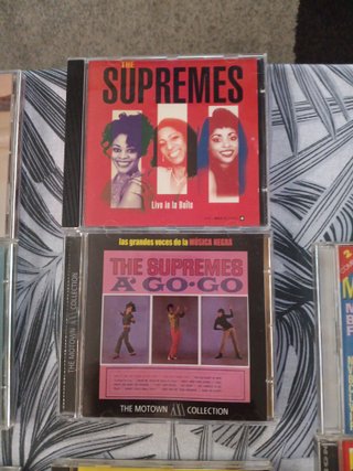 5 lotes de 2 CD: Hevia:Little Richard;The Supremes