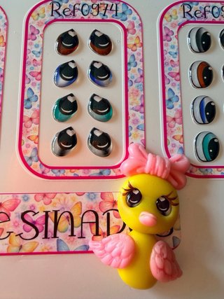 Ojos de resina para manualidades