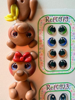 Ojos de resina para manualidades