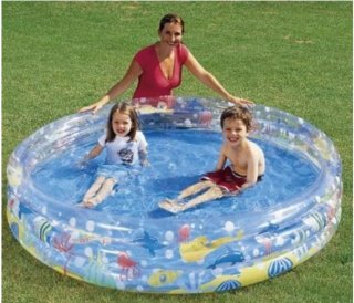 Piscina Hinchable Infantil Redonda 183x33cm