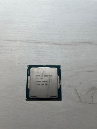 Placa Base MSI y procesador Intel Core i7