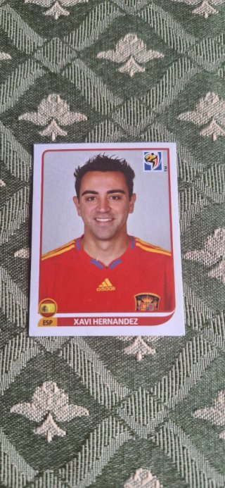 Lotto 4 figurine di Xavi Hernandez