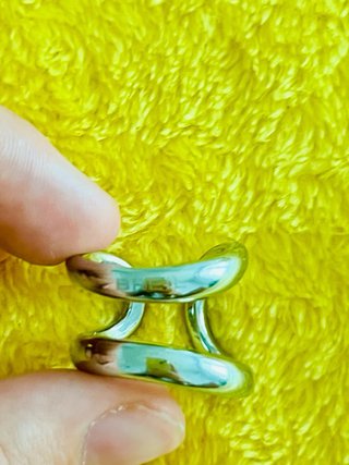Anello Breil Doppia Fascia Argento