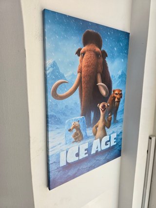 Quadro L'era Glaciale 40x60 cm