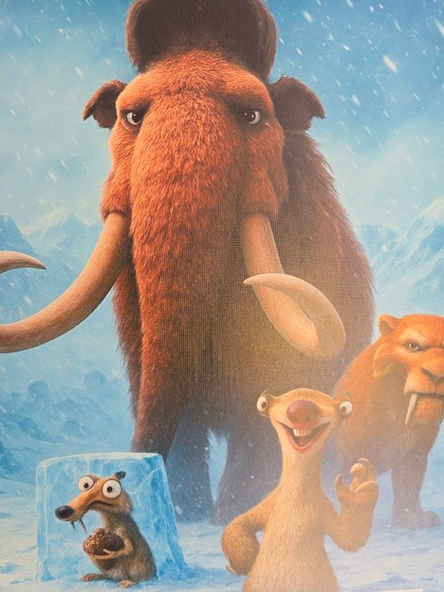 Quadro Film L'era Glaciale "Ice Age"40x60 cm