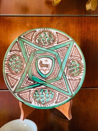 Plato Cerámico Decorado Teruel