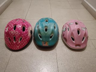 3 Cascos Bicicleta Niños