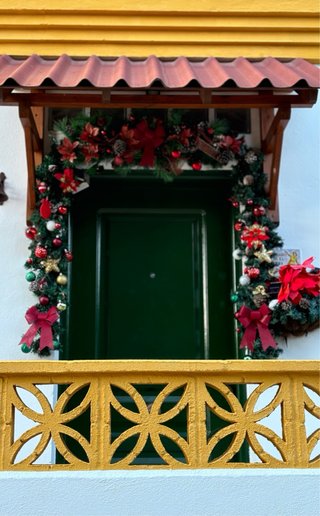 Puerta de hierro exterior sin el marco