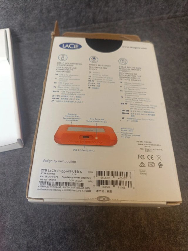 LaCie Rugged 2TB