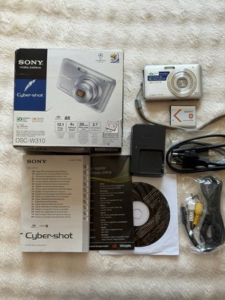 Sony Cybershot DSC-W310 Camara Digital con caja