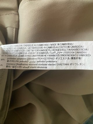 Pantaloni Stradivarius Beige Taglia S
