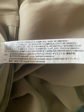 Pantaloni Stradivarius Beige Taglia S