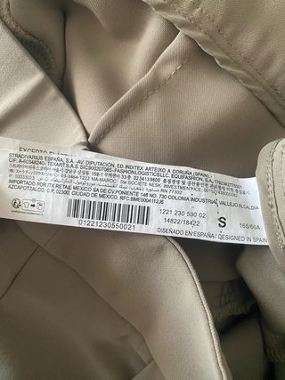 Pantaloni Stradivarius Beige Taglia S