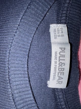 Camiseta (top) Azul marino