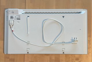 Radiador Eléctrico Nobo Bajo Consumo Blanco. 1000W