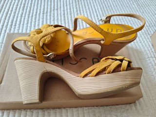Sandalias Unisa mujer tacón plataforma
