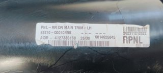 GUARNECIDO PUERTA TRASERA IZQUIERDA HYUNDAI I20 (
