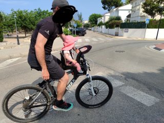 Silla bici niño WeeRide