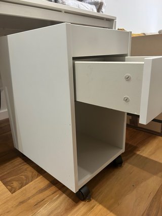 Cajonera IKEA Blanca con Ruedas