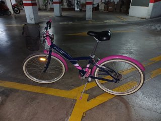 Bicicleta btwin niña 20 pulgadas con muy poco uso