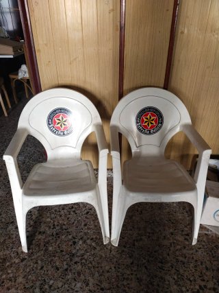 Silla Estrella Galicia Blanca
