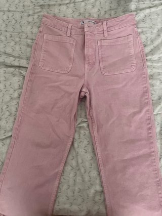 Pantalones Zara Rosa