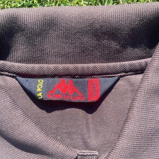 Polo Kappa marrone uomo