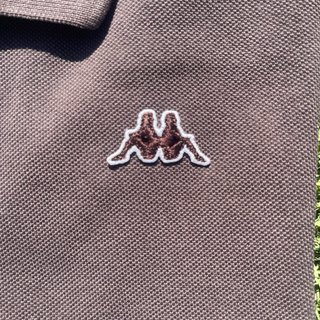 Polo Kappa marrone uomo