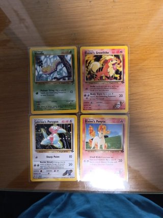 Cartas Pokémon antiguas