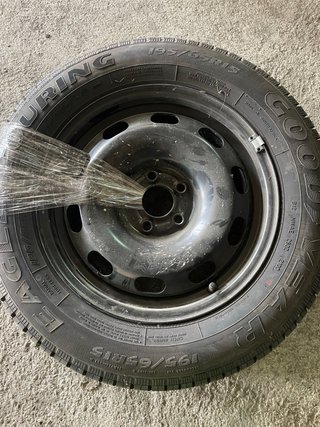 Rueda repuesto VW Golf IV